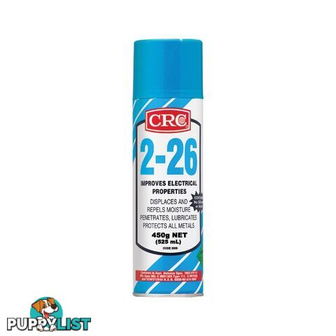 2005CRC 450G 2-26 LUBRICANT AND RUST PROTECTIVE COATING CRC