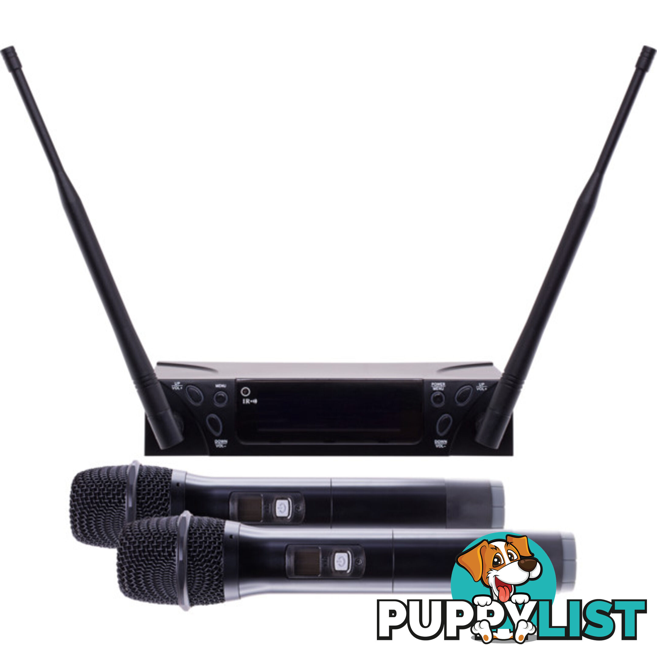 UHF203E DUAL CH UHF PLL WIRELESS MIC SYSTEM KIT WIRELESS 654-694MHZ