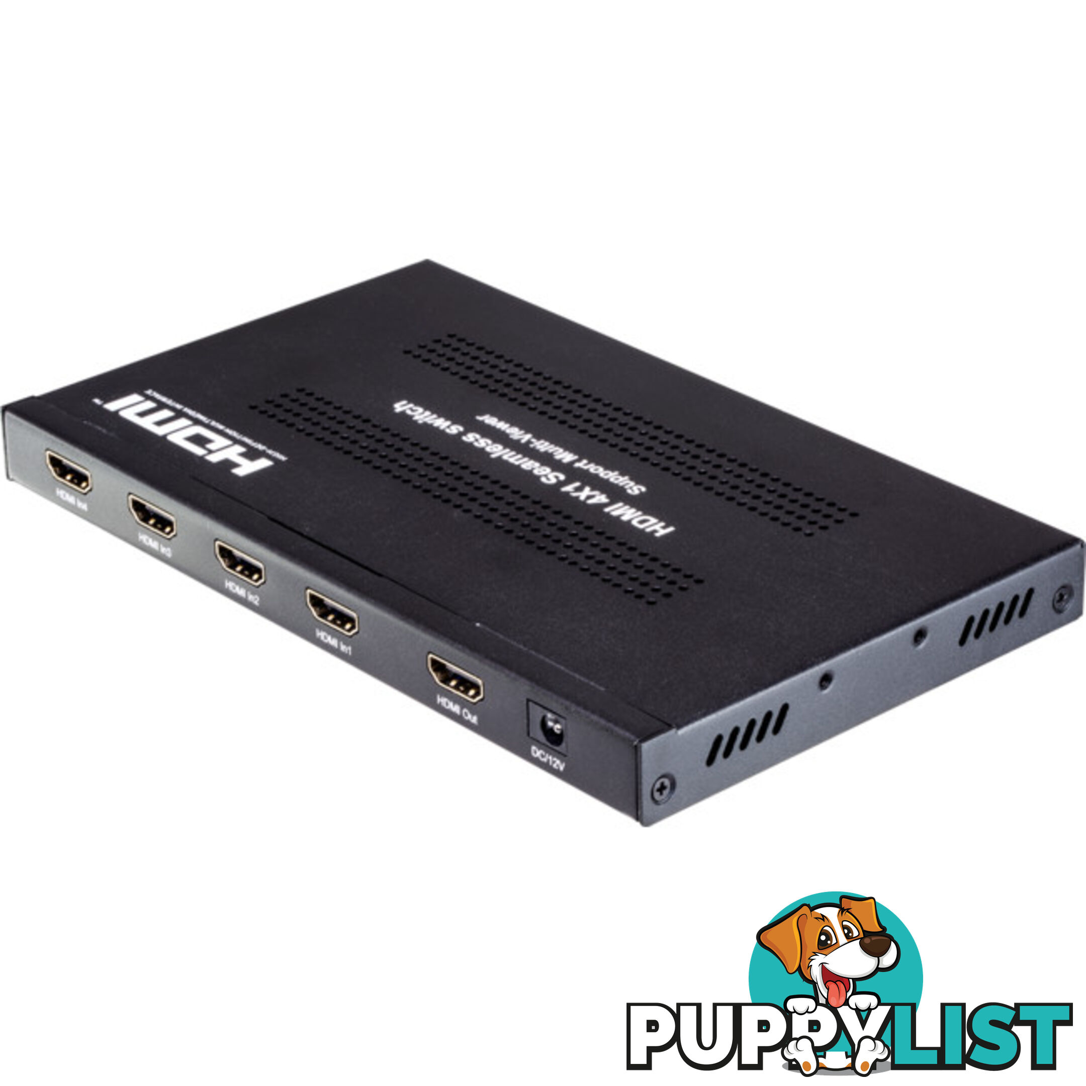 HD41QMV2 4-WAY HDMI QUAD MULTI-VIEWER 4 IN 1 OUT SEAMLESS SWITCH IR