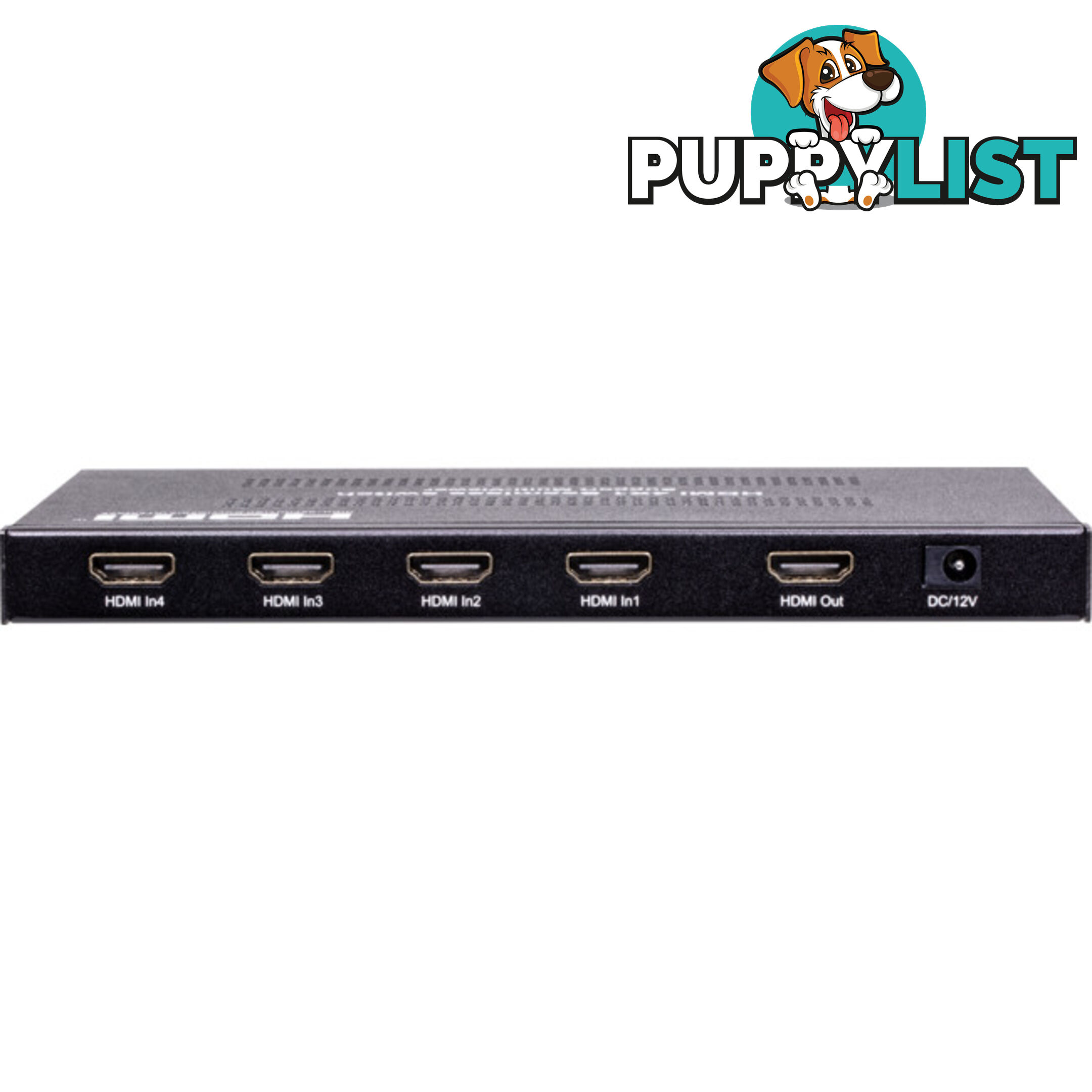 HD41QMV2 4-WAY HDMI QUAD MULTI-VIEWER 4 IN 1 OUT SEAMLESS SWITCH IR