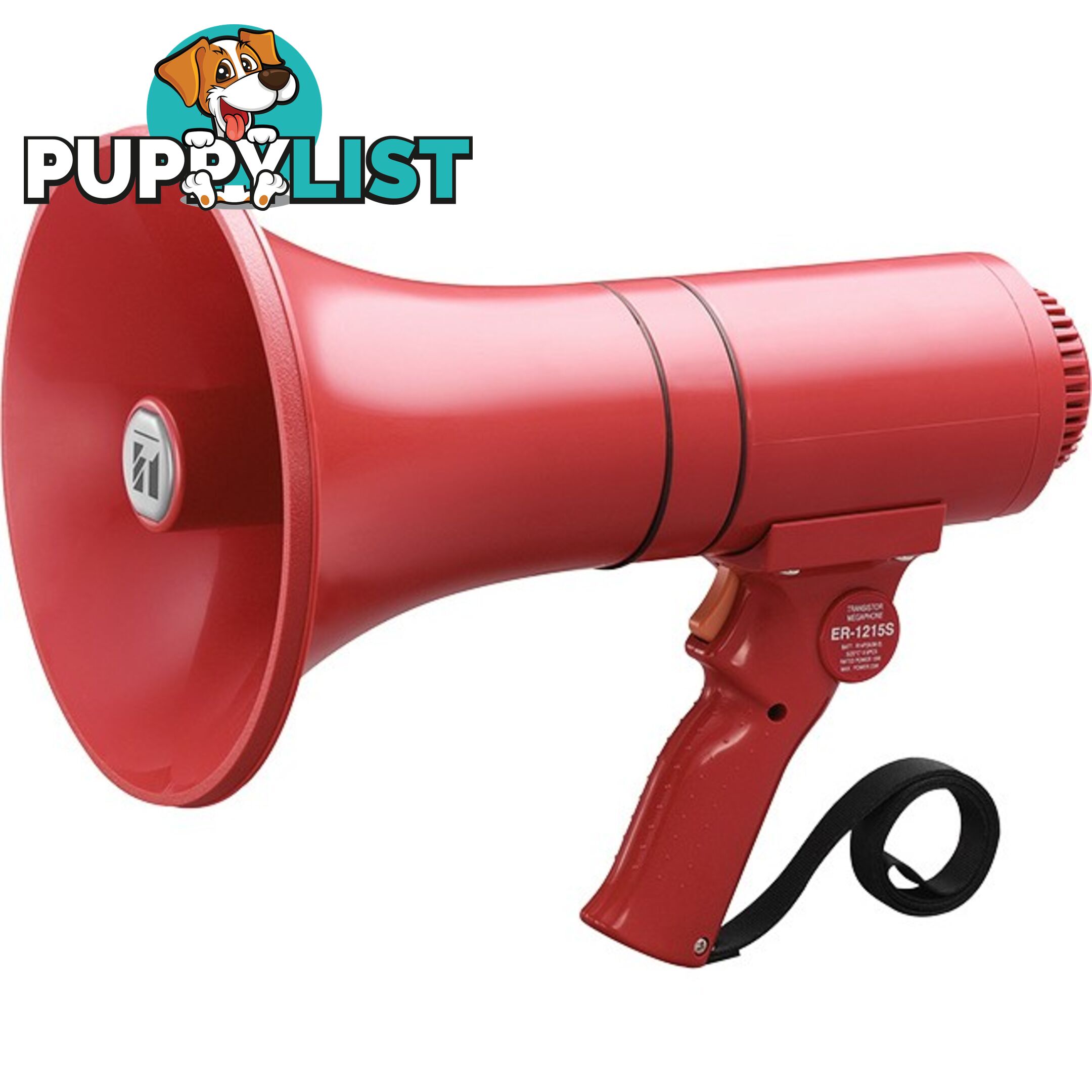 ER1215S 15W HANDGRIP MEGAPHONE WITH SIREN TOA