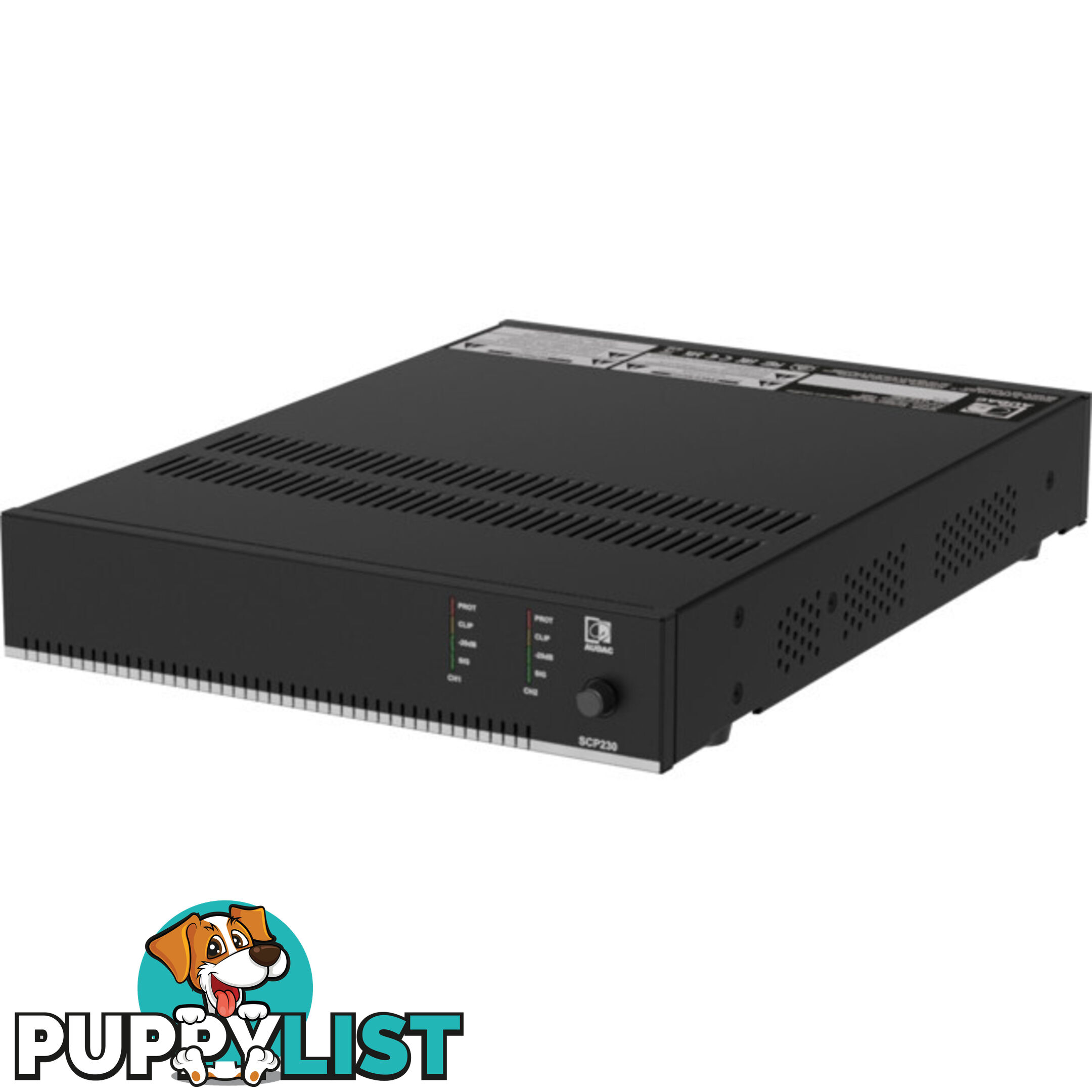 SCP230 COMPACT DUAL CHANNEL POWER AMPLIFIER 2 X 300W STEREO AT 4 OHM 1 X 600W AT 100V