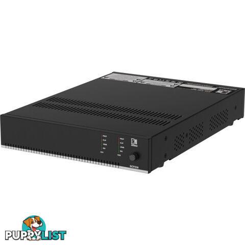 SCP230 COMPACT DUAL CHANNEL POWER AMPLIFIER 2 X 300W STEREO AT 4 OHM 1 X 600W AT 100V