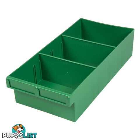 1H025GN 400MM LARGE SPARE PARTS TRAY GREEN DRAW WITH DIVIDERS