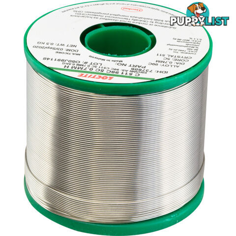 LF0.71-500G 0.71MM LEAD FREE SOLDER 500G 99% TIN, 1% COPPER - MULTICORE