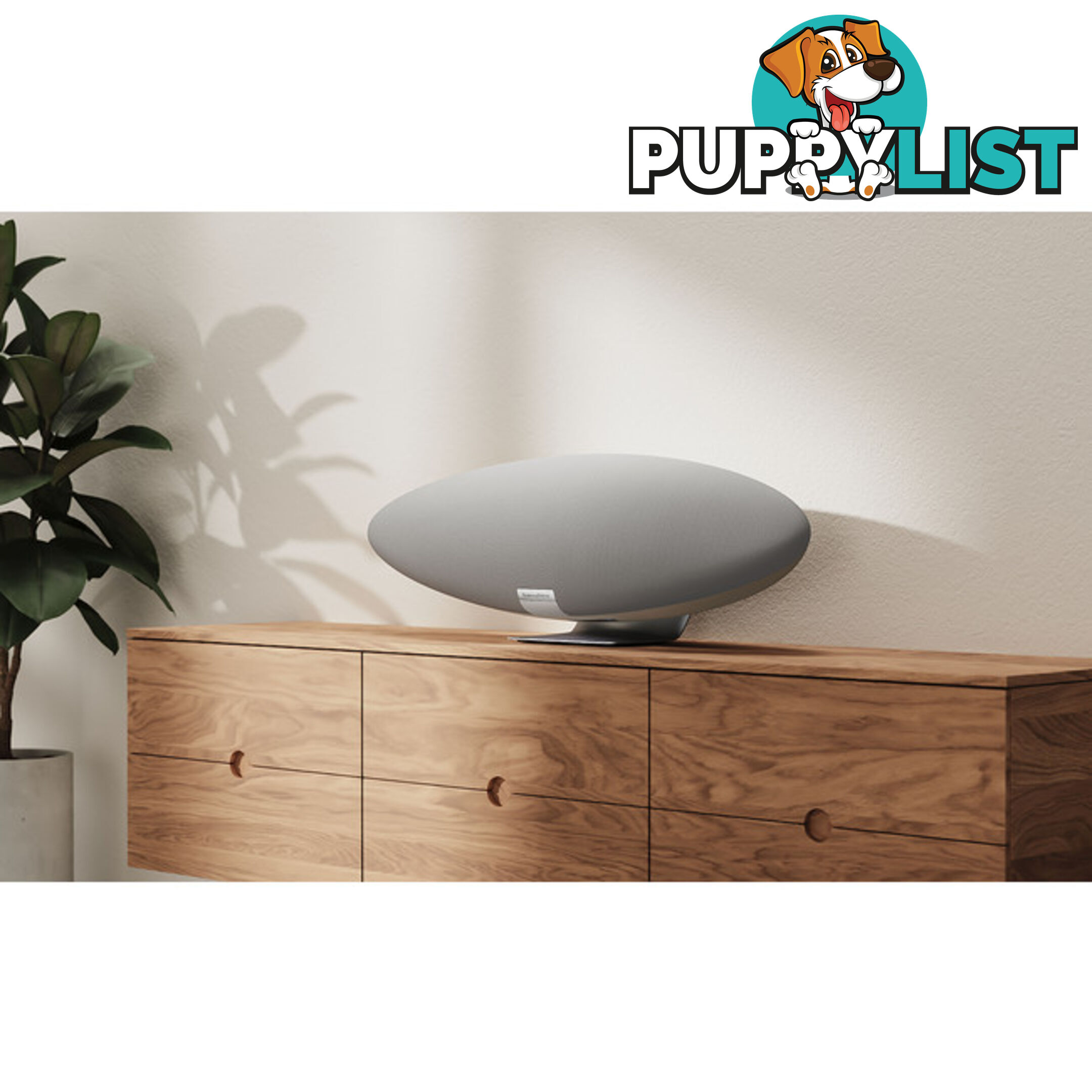 ZEPPELIN-PG STREAMING SMART SPEAKER PEARL GREY