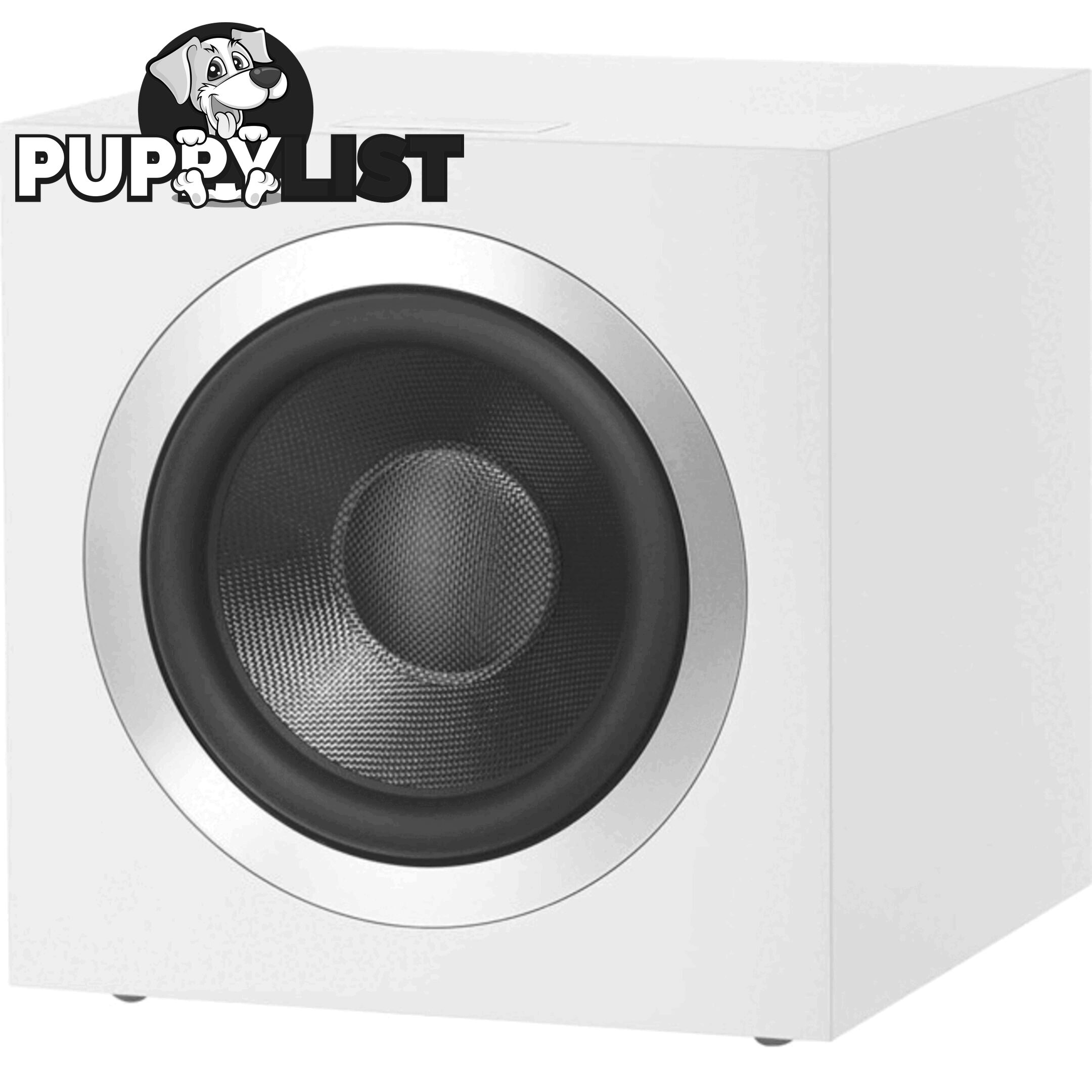 DB4SW 10" 1000W ACTIVE SUBWOOFER WHITE B&W