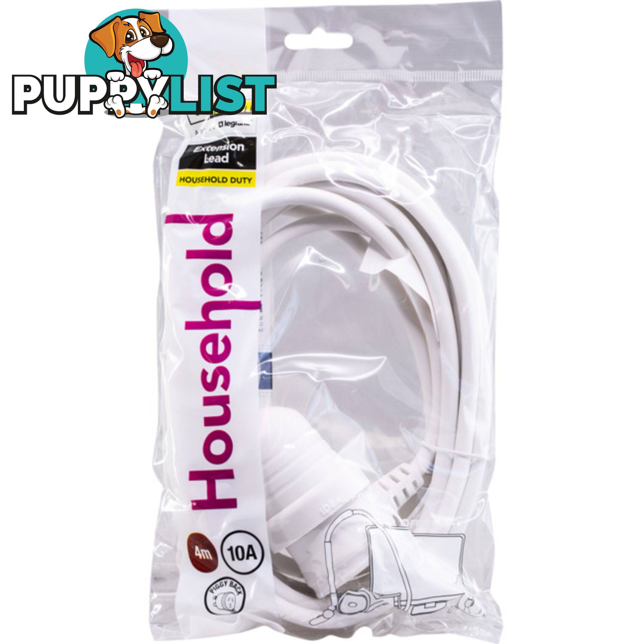 R2604 4M PIGGYBACK EXTENSION LEAD HPM