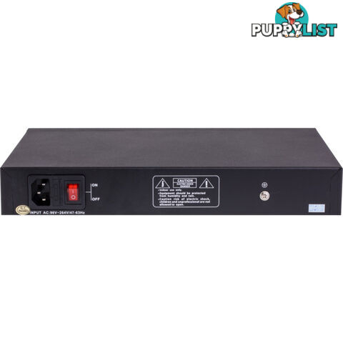 POE08265 8 PORT 265W POE SWITCH