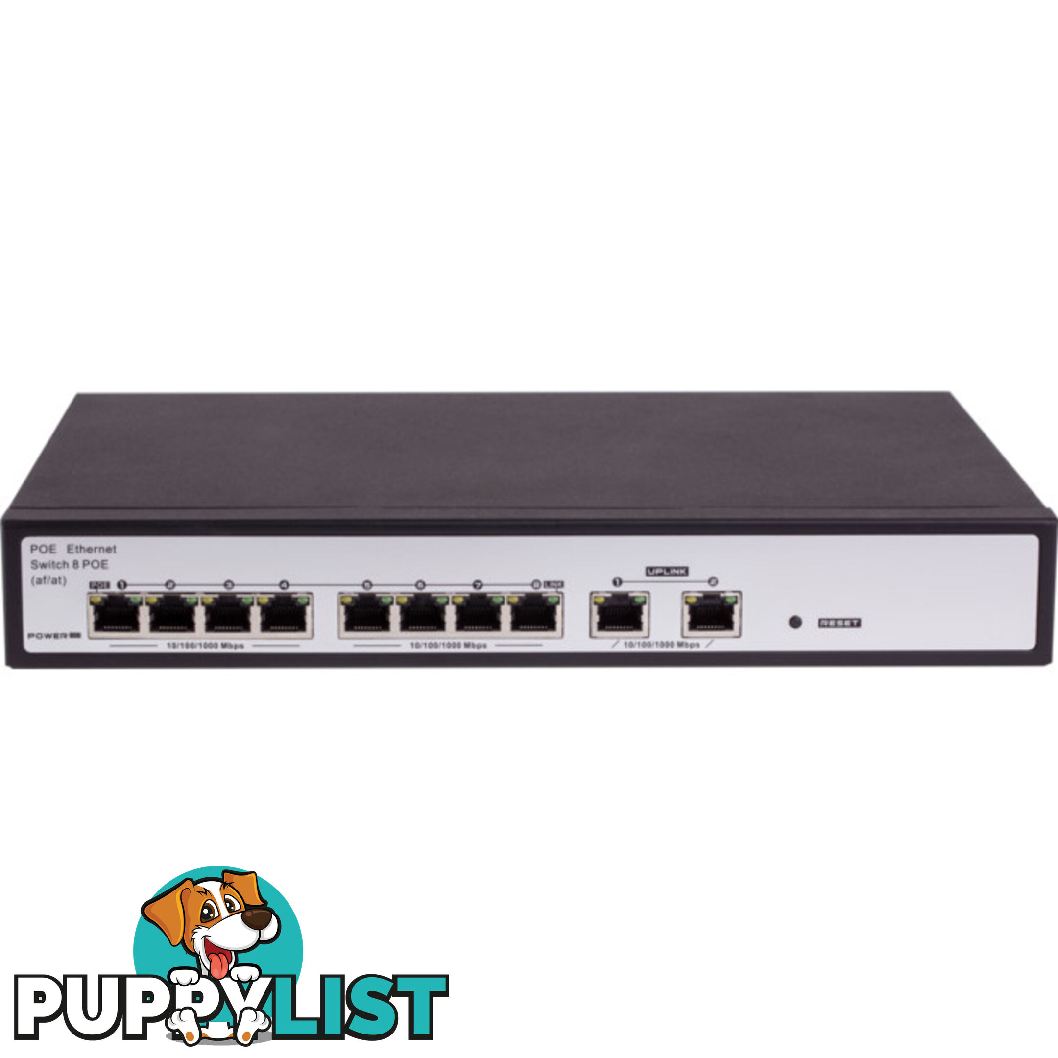 POE08265 8 PORT 265W POE SWITCH