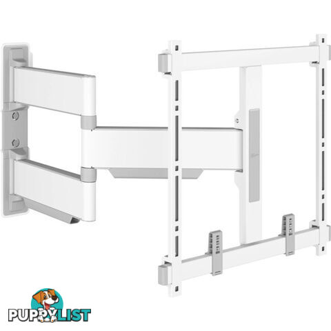 TVM5445W ELITE SERIES FULL MOTION+ 32"-65" WALL MOUNT WHITE - PIVOT UP TO 180Â° - MAX VESA 400X400