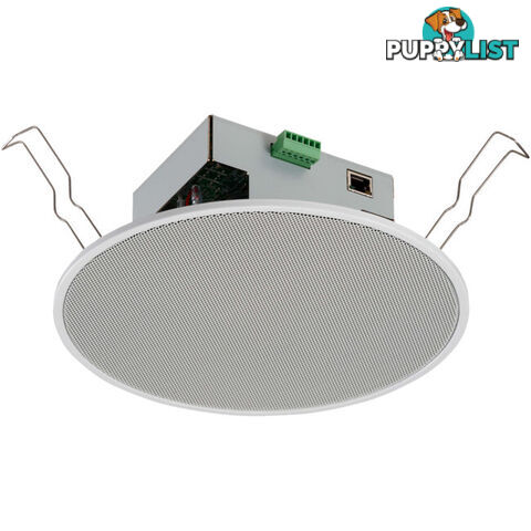 IPA1PC238 IP CEILING SPEAKER - POE POWERED 8W AMPLIFIER AND INTERNAL DATA STORAGE