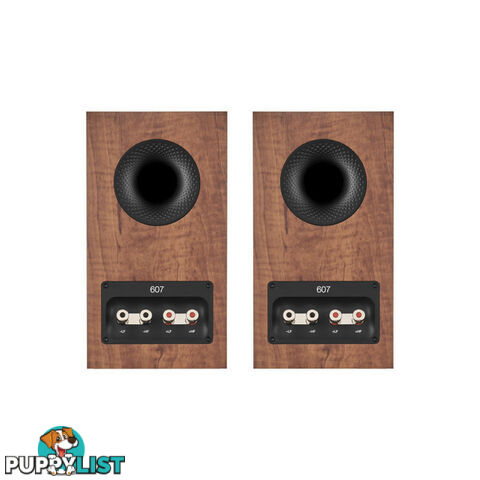 607S3RC 2-WAY BOOKSHELF SPEAKERS RED CHERRY FINISH