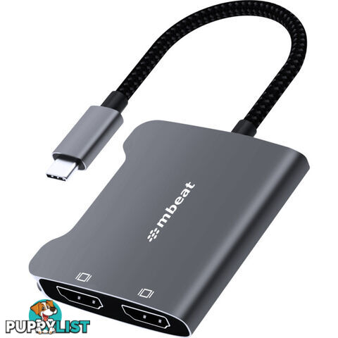 CDHD USB-C TO DUAL HDMI ADAPTER 4K TOUGHLINK