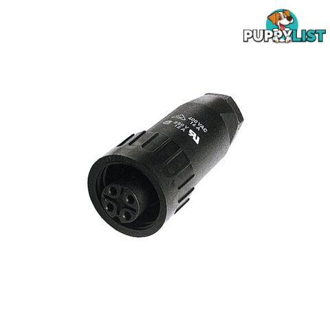 PW4354 4 PIN IP67 POWER LINE SOCKET WEATHER PROOF AMPHENOL