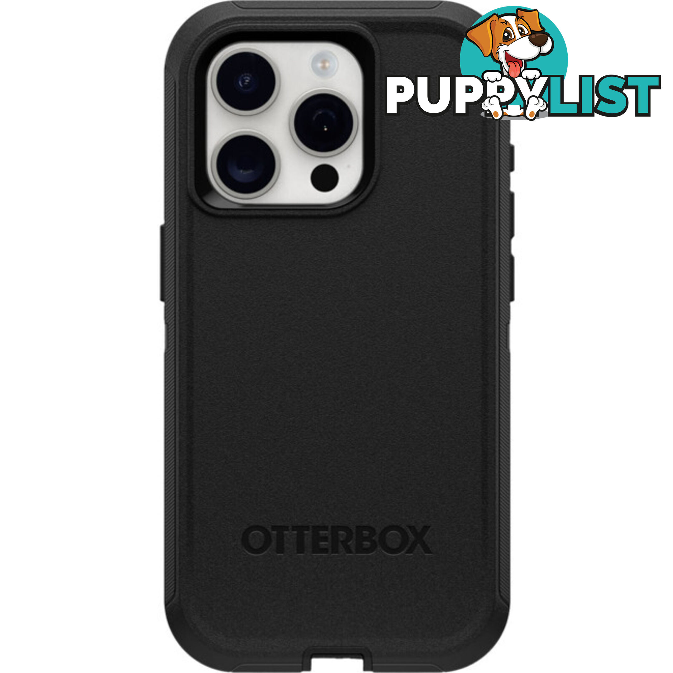 IPH15PDB DEFENDER IPHONE 15 PRO(6.1") CASE BLACK