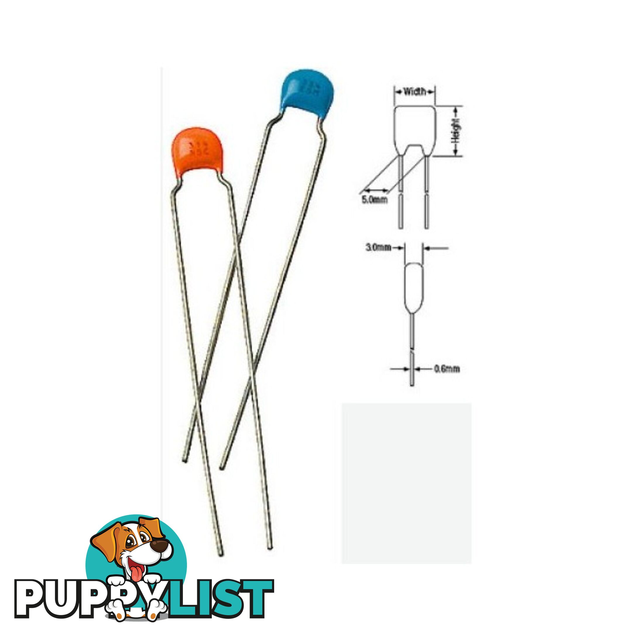 CM.22-50 .22 50V MONOLITHIC CERAMIC CAPACITOR