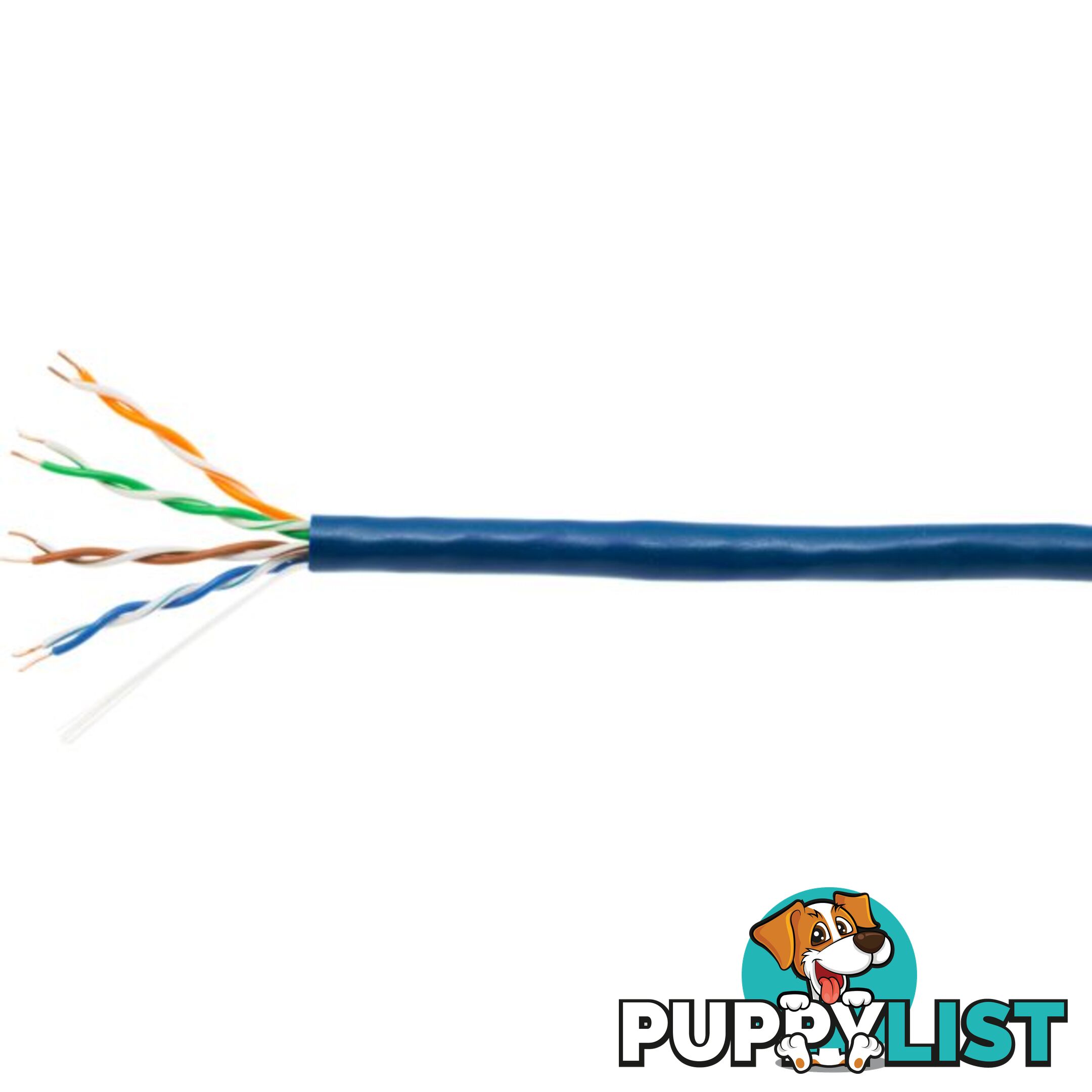 4PRX7BLU-1M CAT5E SOLID BLUE BOX -1M - PER METRE DOSS (305M)