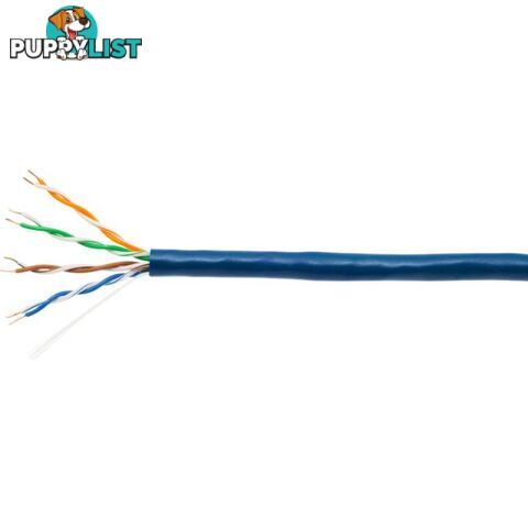 4PRX7BLU-1M CAT5E SOLID BLUE BOX -1M - PER METRE DOSS (305M)