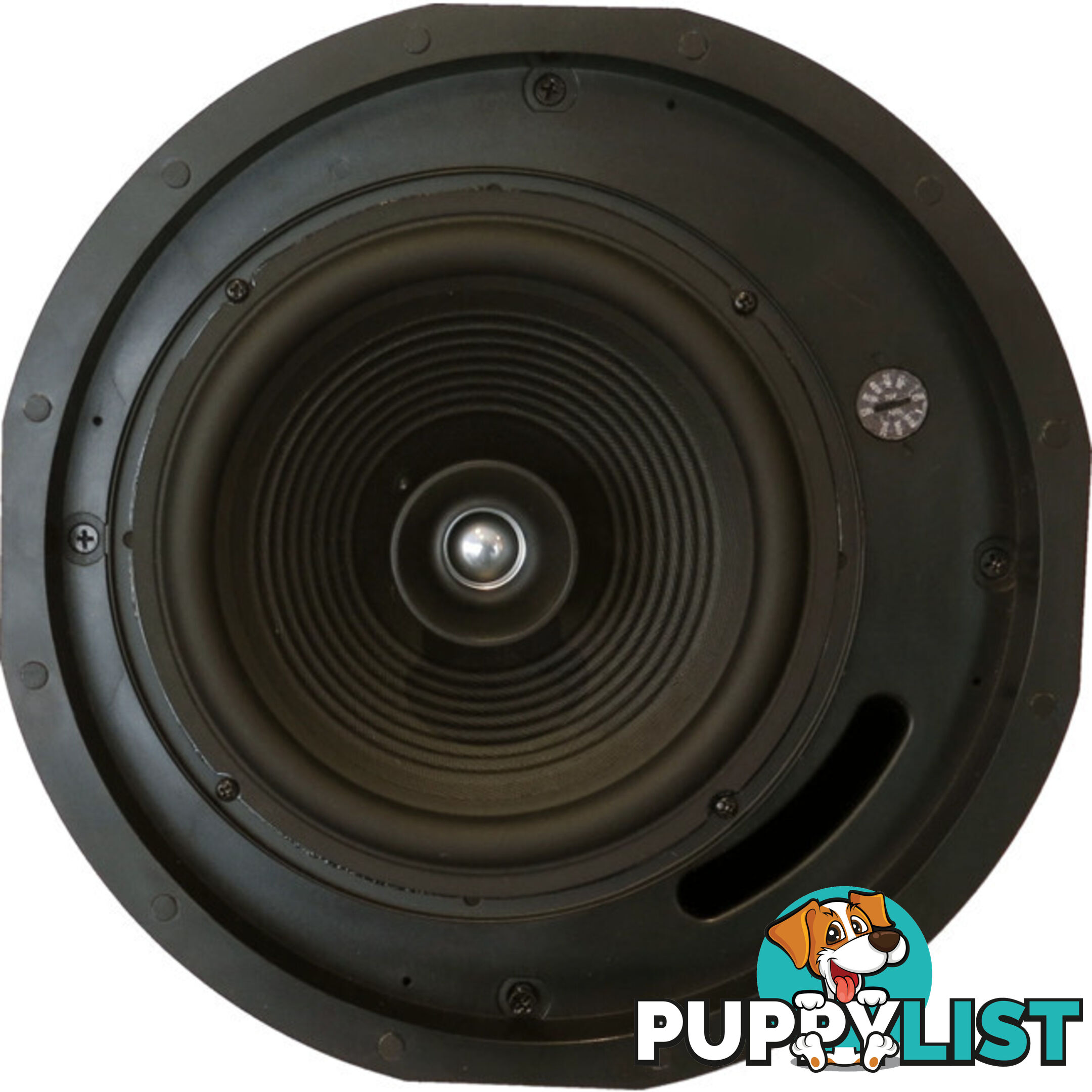 QF80CS 8" CO-AXIAL 80W 100V SPEAKER SEALED STEEL BACK CAN