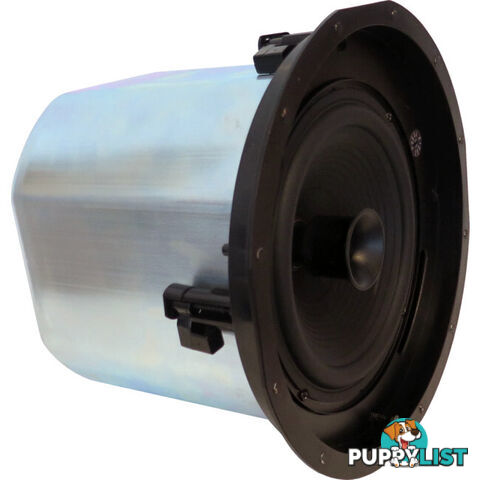 QF80CS 8" CO-AXIAL 80W 100V SPEAKER SEALED STEEL BACK CAN