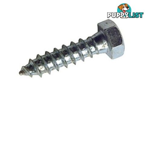 CS38 40MM X 10MM COACH SCREW ZINC PLATED