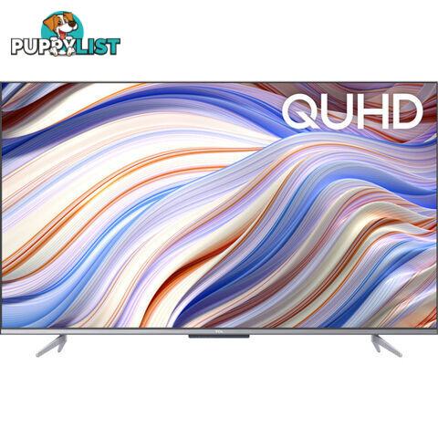 75P725 75" 4K QUHD, EDGELESS ANDROID NETFLIX- AMAZON PRIME