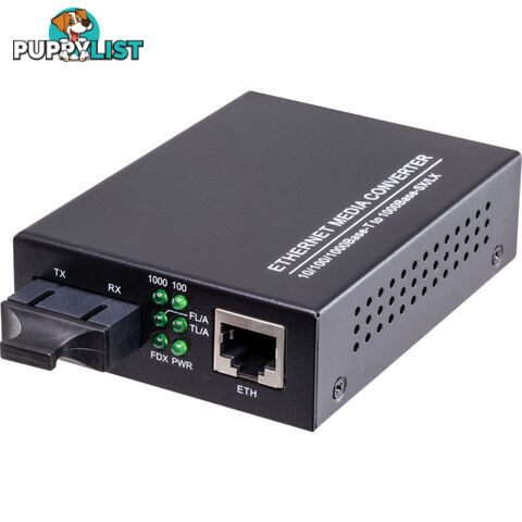 FMC1GBMM550MSC2 GIGABIT FIBRE MEDIA CONVERTER MM DUAL FIBRE SC 550M NO DIP