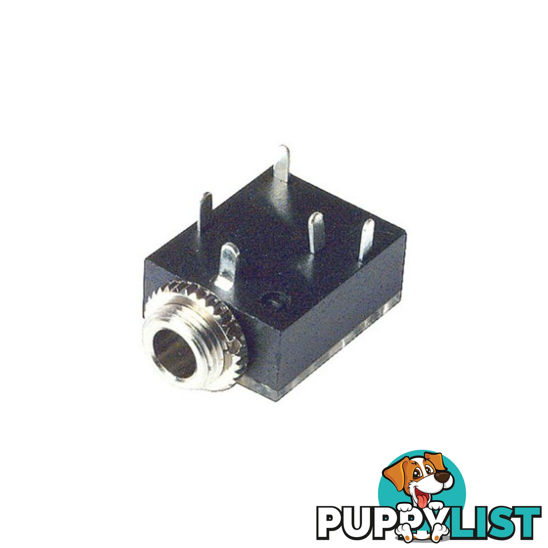 PD2432 3.5MM STEREO PCB PANEL SOCKET STEREO SWITCHED PCB SOCKET