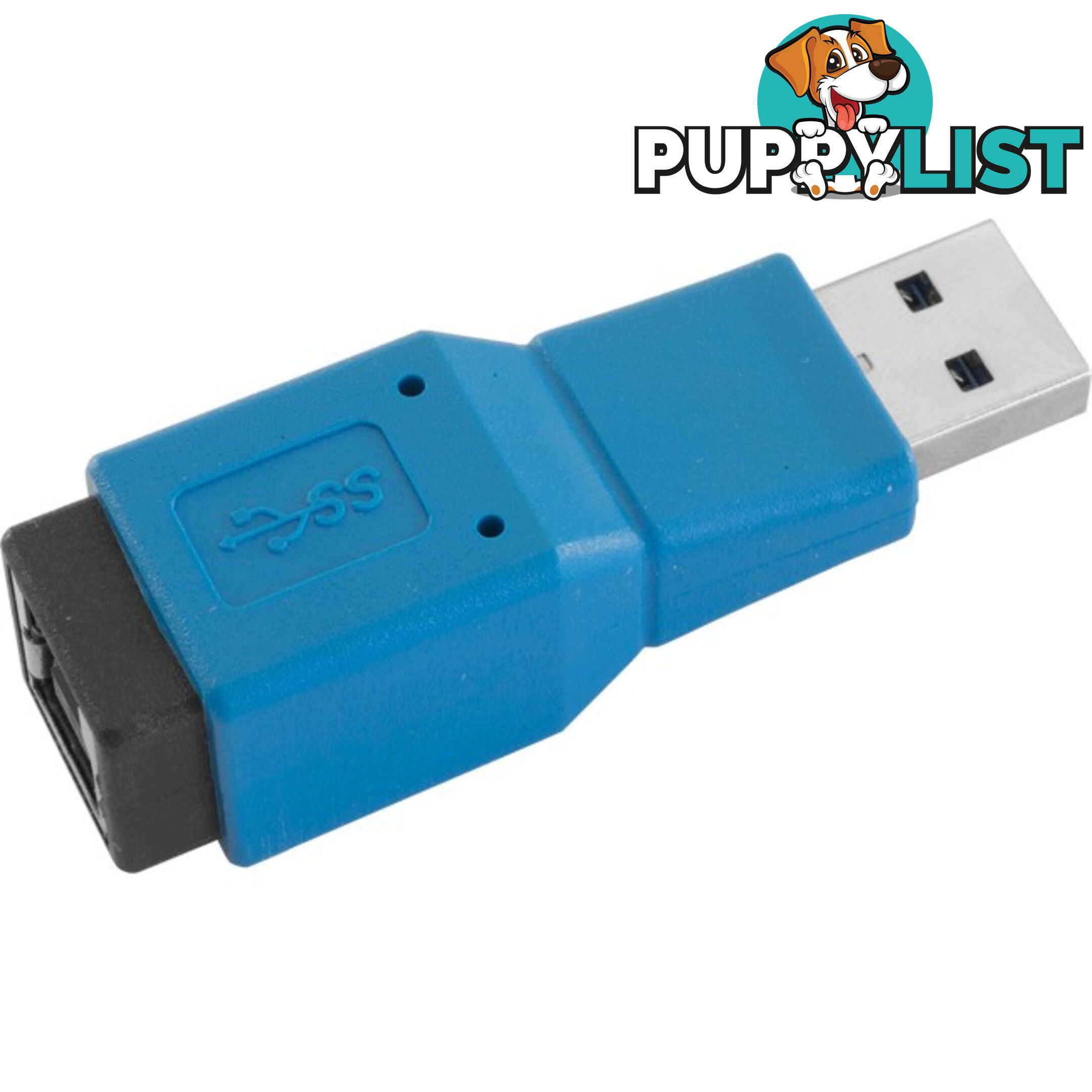 PA2337 USB3 USB-A PLUG - USB-B SOCKET ADAPTOR