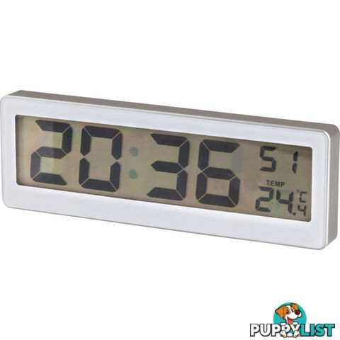 XC0230 LCD CLOCK WITH TEMPERATURE SIMULTANEOUS DISPLAY