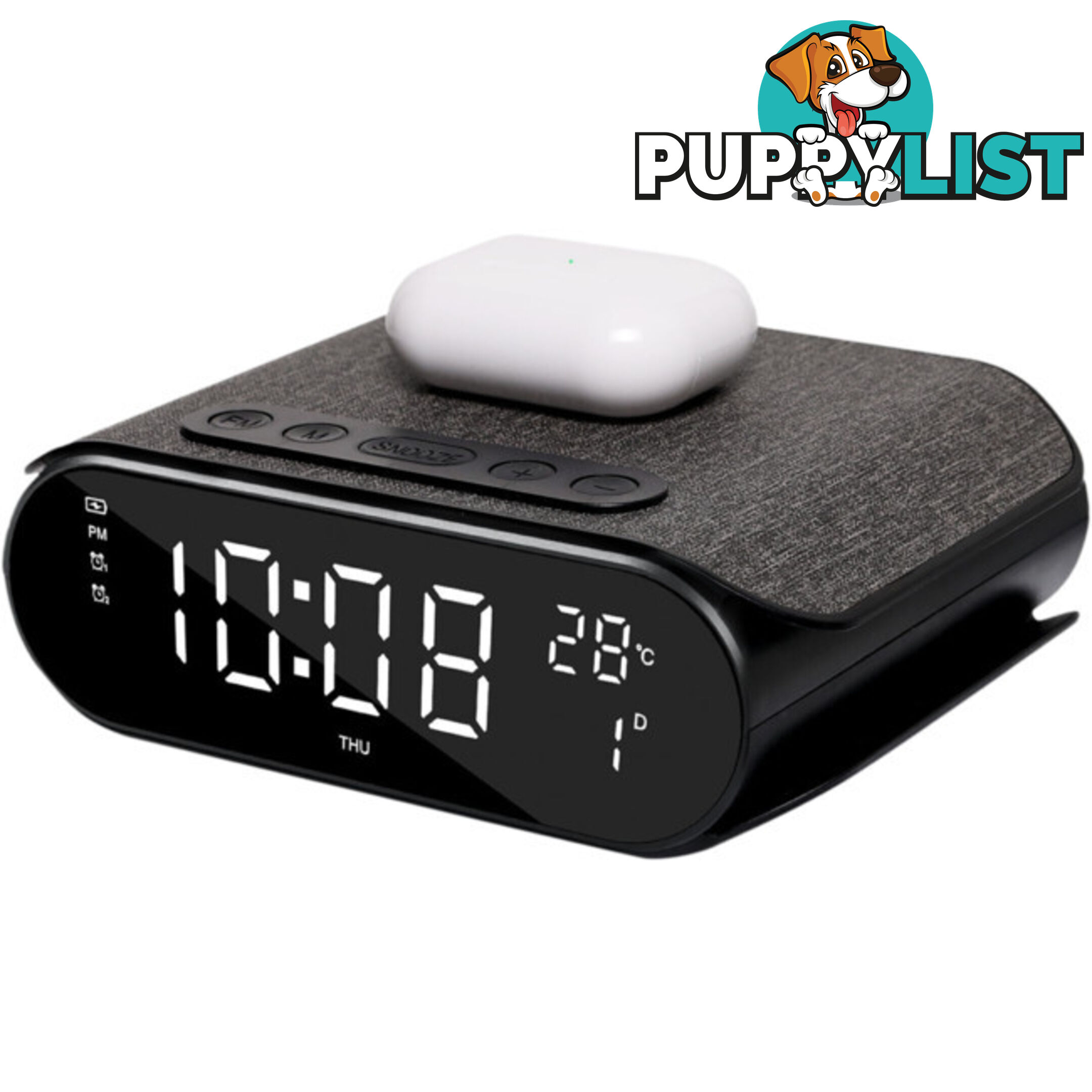 D2321 QI CHARGING RADIO ALARM CLOCK