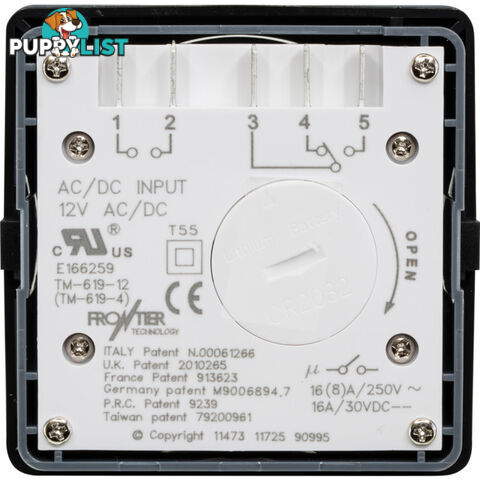 DT712 7-DAY VERSATILE DIGITAL TIMER 12V DC