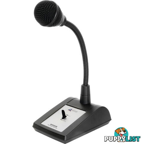 AMX526 DESK PAGING MICROPHONE AUSTRALIA MONITOR