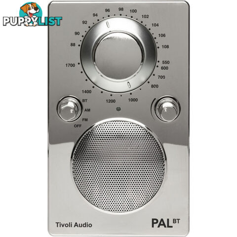 PALBT-CHR BLUETOOTH / FM / AM PORTABLE RADIO - CHROME