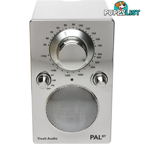 PALBT-CHR BLUETOOTH / FM / AM PORTABLE RADIO - CHROME