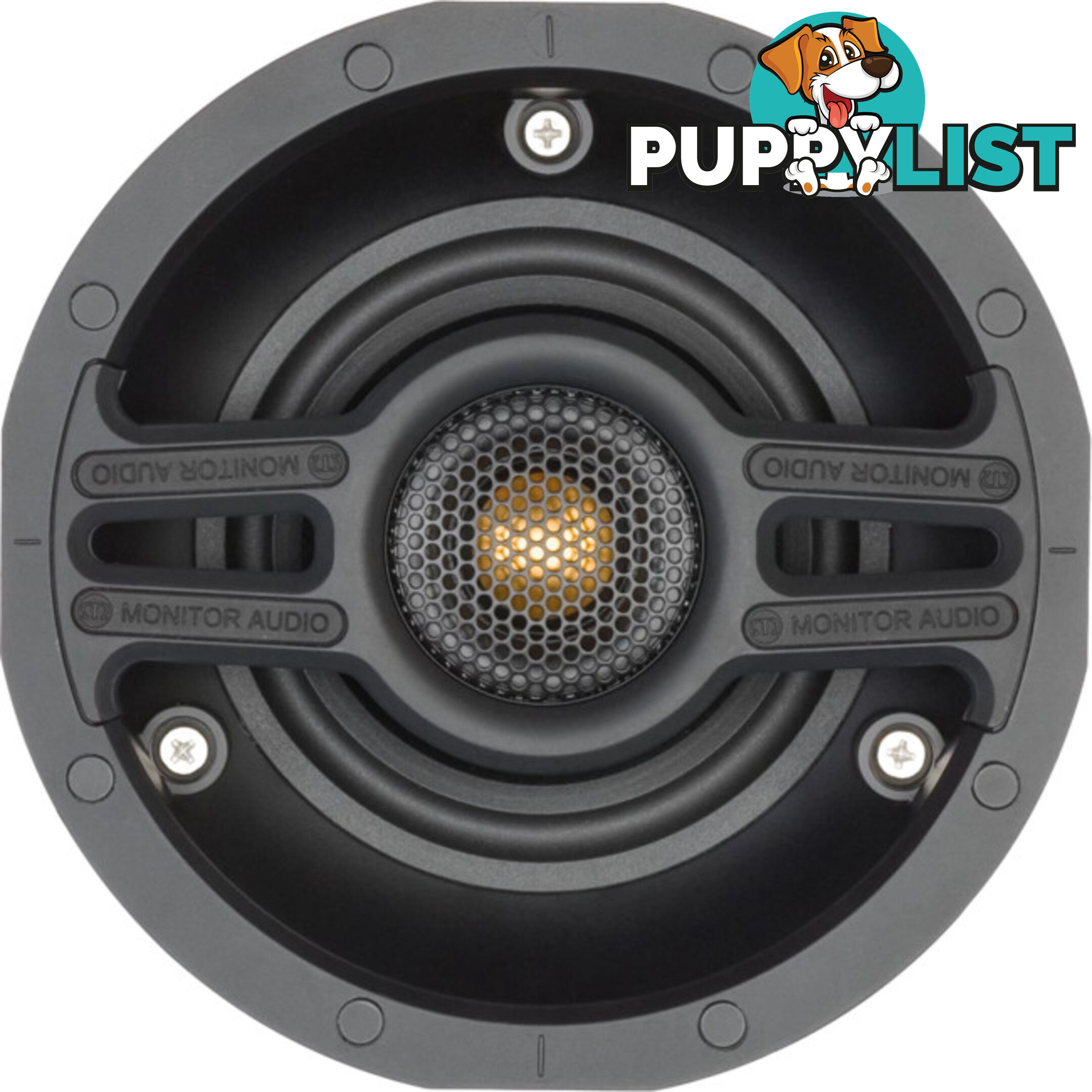 CS140R SLIM 4" 2 WAY CEILING SPEAKER MMP11 BASS AND C-CAM TWEETER