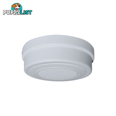 C0715 SURFACE MOUNT CEILING SPEAKER WHITE 200MM 8" 5W 100V EWIS REDBACK