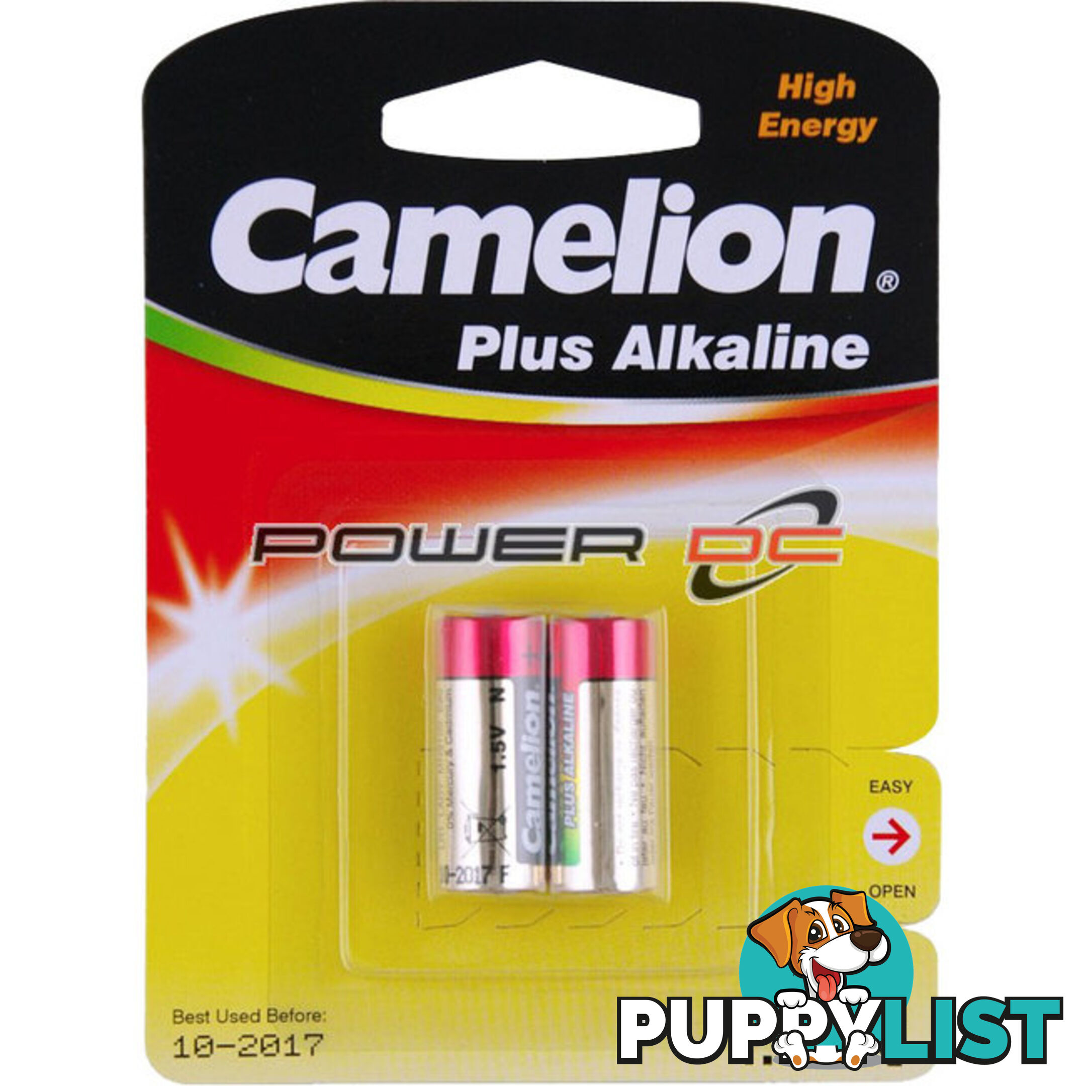 CALR1 ALKALINE 'N' SIZE BATTERIES CAMELION LR1-BP2