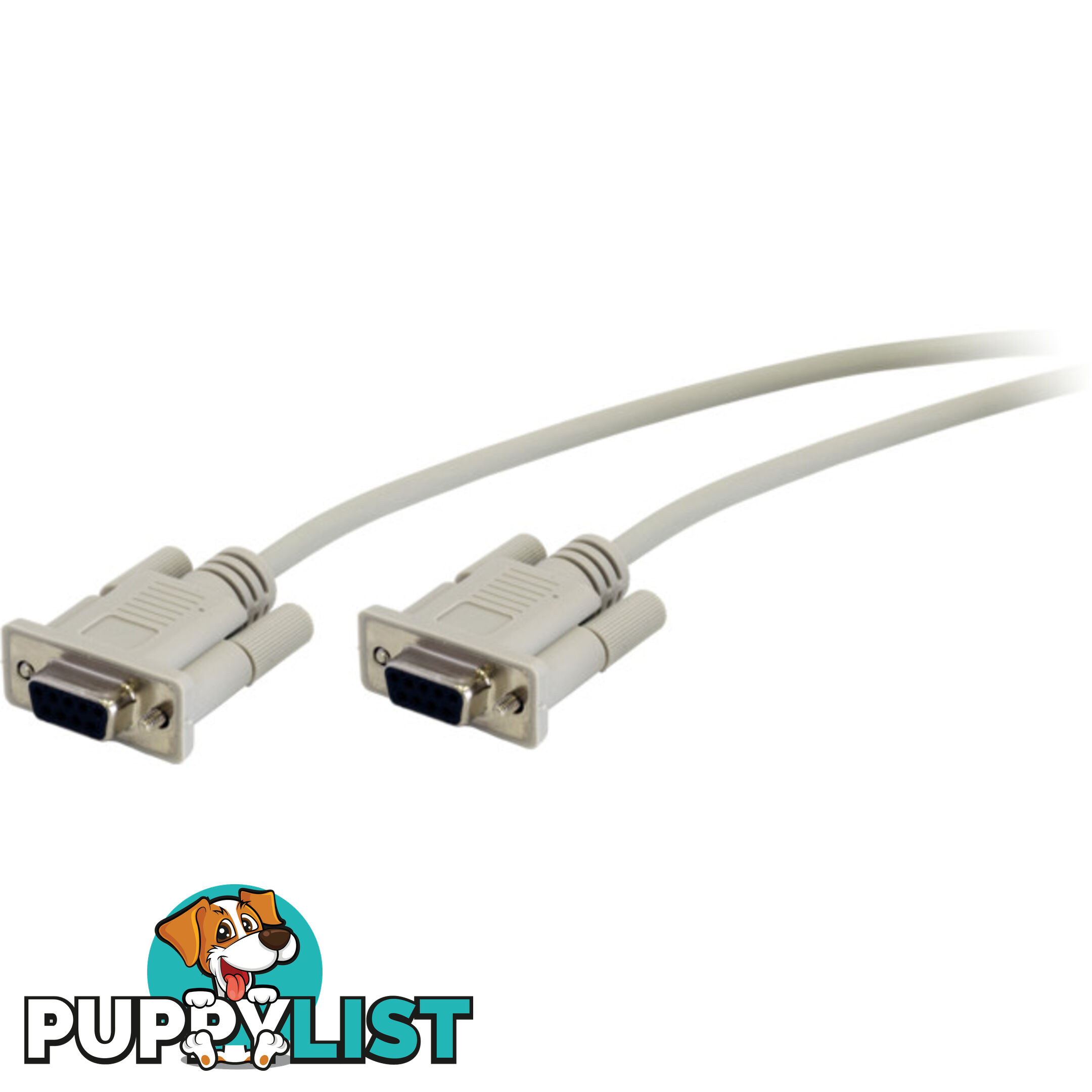 LC5070 5M DB9 NULL MODEM CABLE SOCKET TO SOCKET