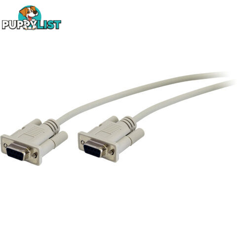 LC5070 5M DB9 NULL MODEM CABLE SOCKET TO SOCKET