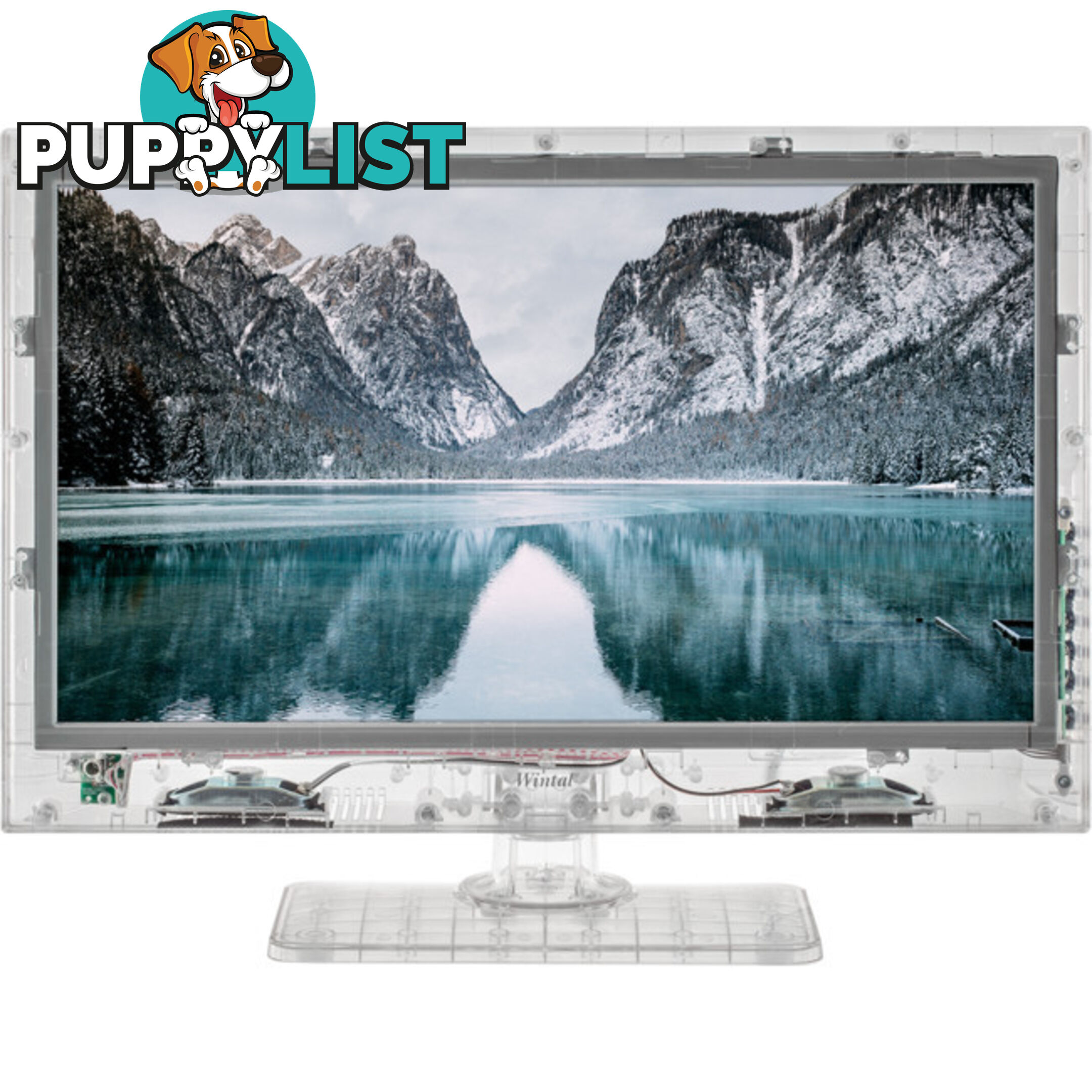 19LED19HDL 19" TRANSPARENT HD LED TV CLEAR FRAME / LCD 150CM LEAD