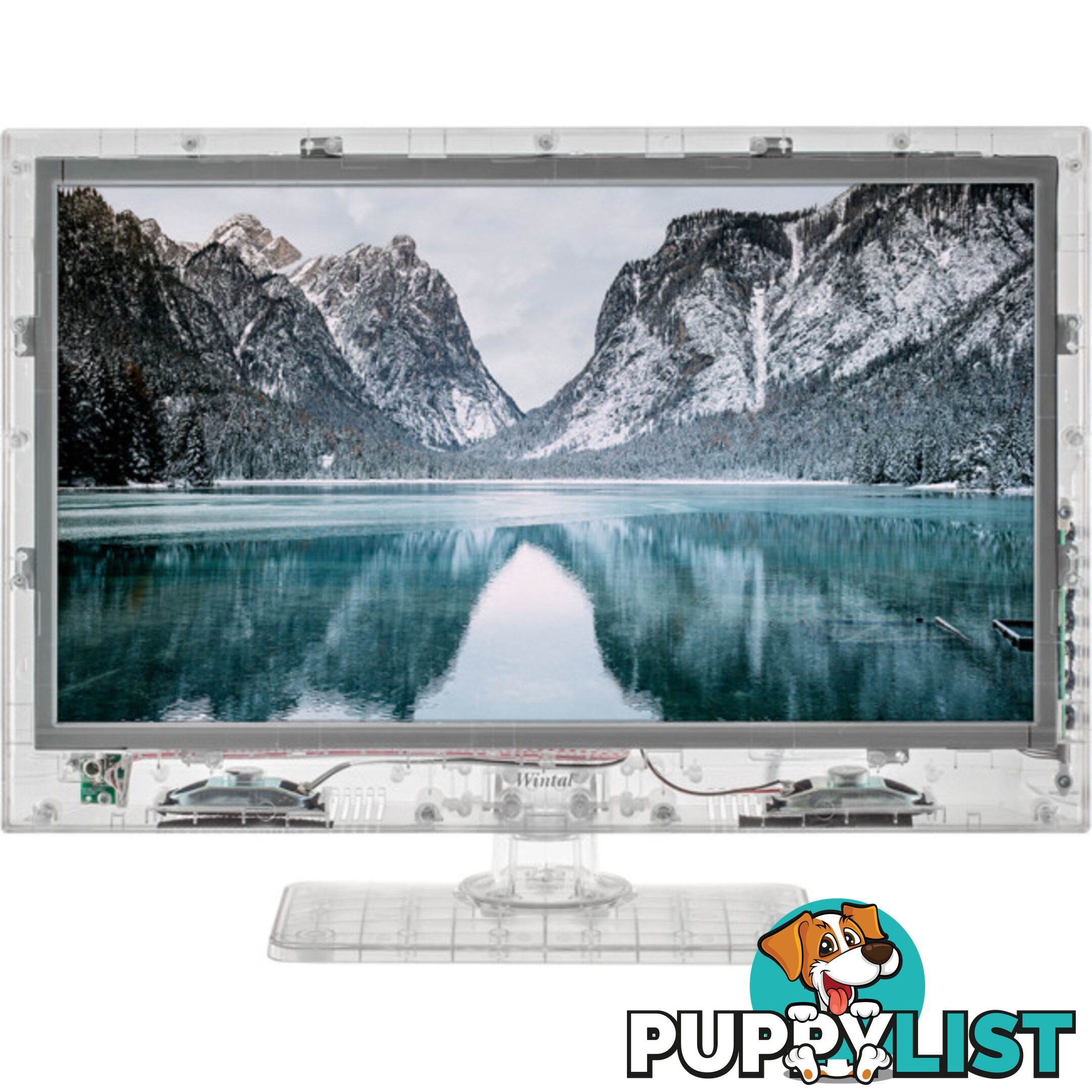 19LED19HDL 19" TRANSPARENT HD LED TV CLEAR FRAME / LCD 150CM LEAD