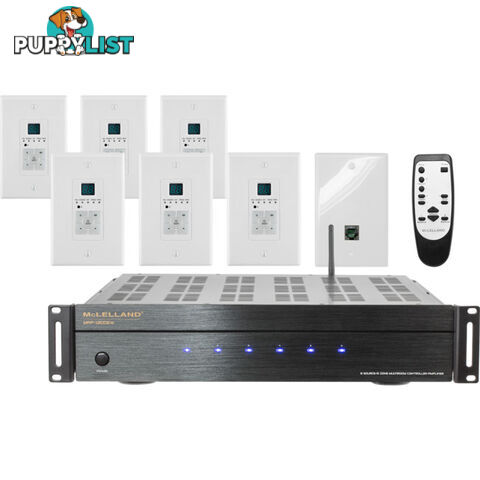 MAP1200EW 6 ZONE DISTRIBUTION AMPLIFIER WITH WIFI AND ETHERNET PORT