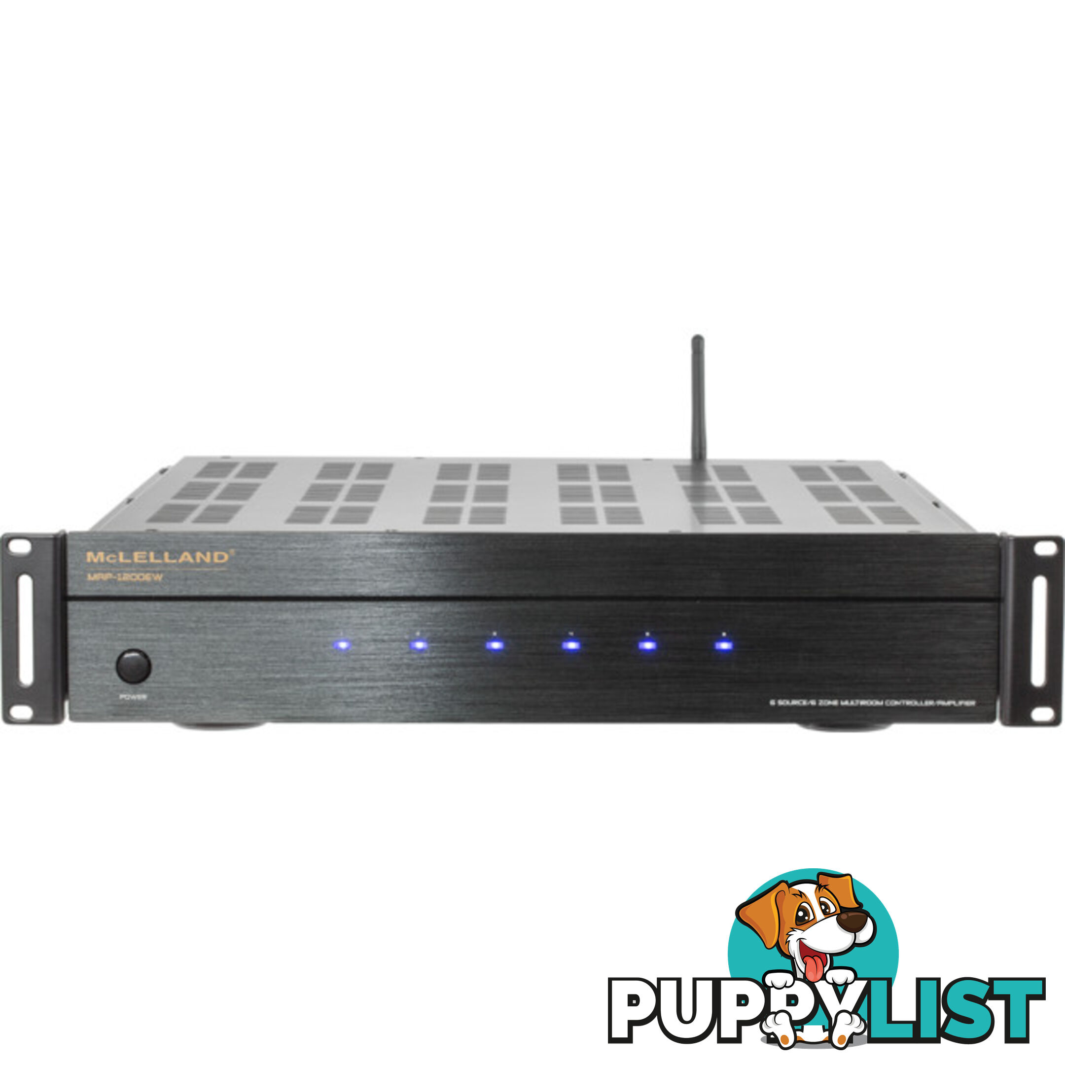 MAP1200EW 6 ZONE DISTRIBUTION AMPLIFIER WITH WIFI AND ETHERNET PORT