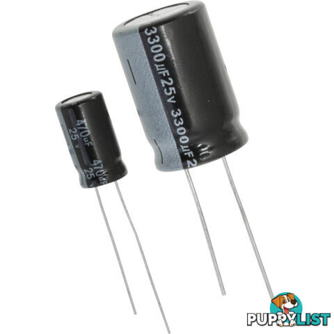 RB330-25 330MF 25V RB RADIAL CAPACITOR 105DEGREE RATING