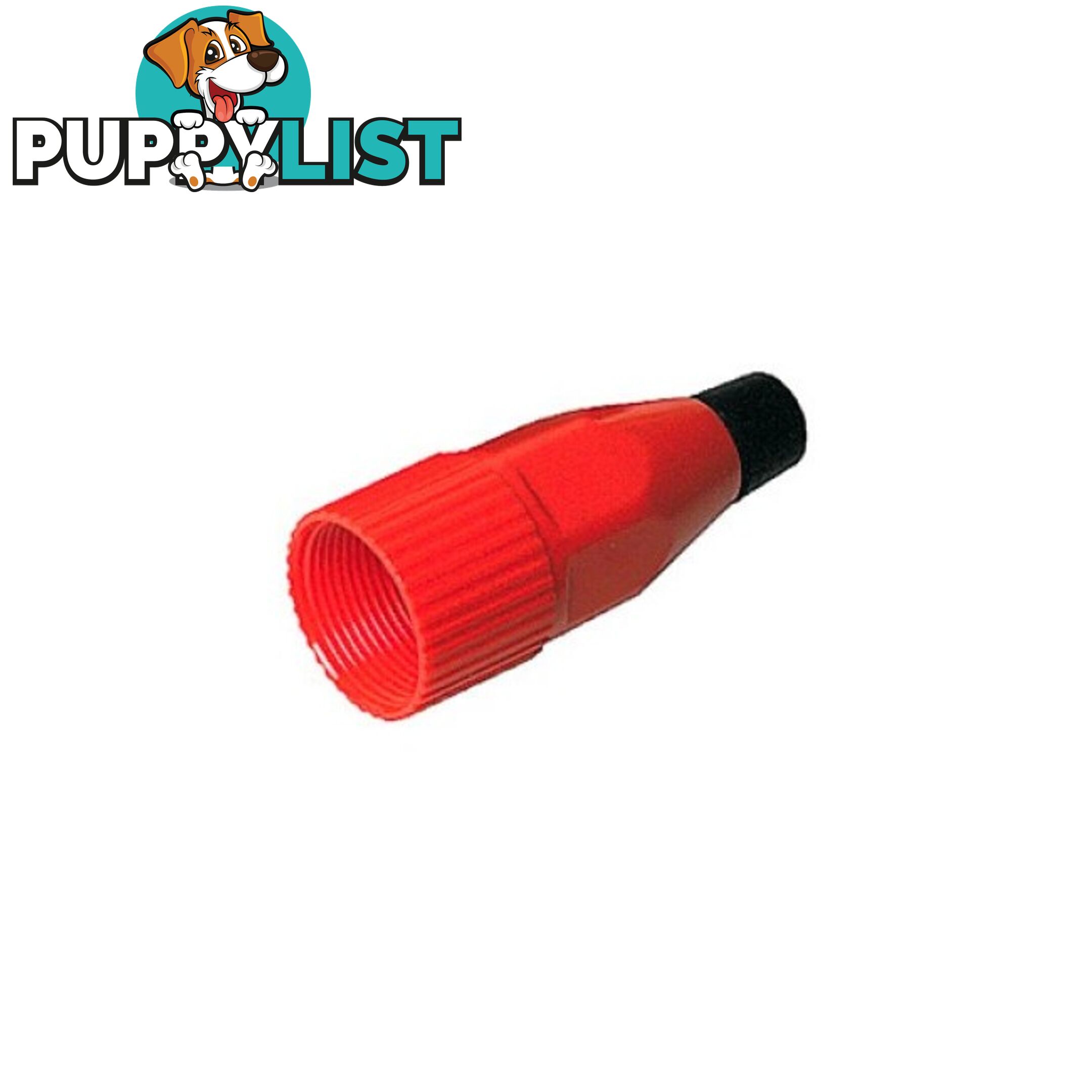 PD5216 XLR PLASTIC BACKSHELL RED