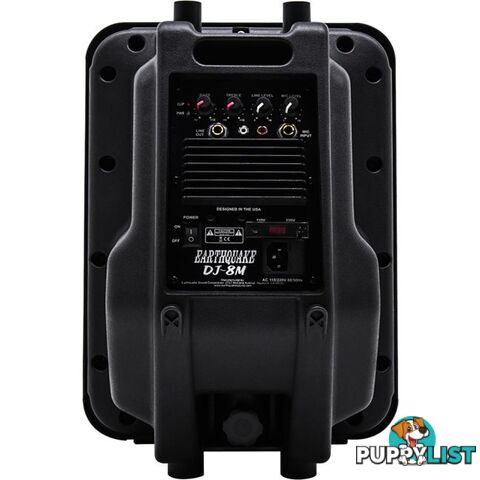 DJ8M 8" 2 WAY 480W DJ MONITOR 1" COMPRESSION DRIVER BLACK