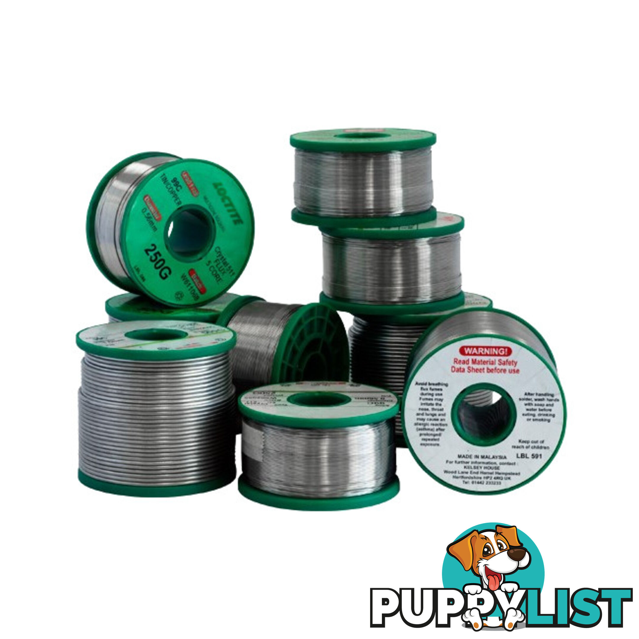 LF1.6-500G 1.6MM LEAD FREE SOLDER 500G 99% TIN, 1% COPPER - MULTICORE