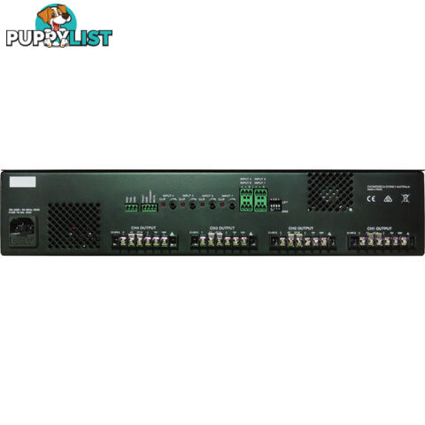 HS4120P 4X 120W POWER AMPLIFIER AUSTRALIAN MONITOR